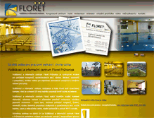 Tablet Screenshot of floret.cz
